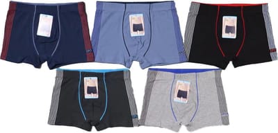 8 stuks Jongens Ondergoed Verschillende Kleuren 8-9 jaar