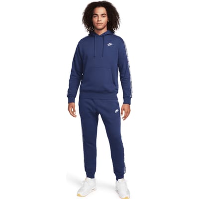 Nike Club Trainingspakken Heren - Blauw - Maat S - Katoen Jersey