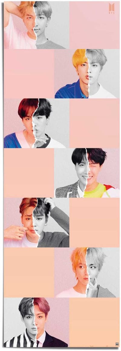 Poster BTS - selfie - 158 x 53 - Papier - REINDERS