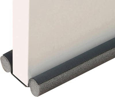 Deur Tochtstopper - Tochtstrip Deur - Kieren Dichten - Verstelbaar Schuim - 93 cm - Grijs