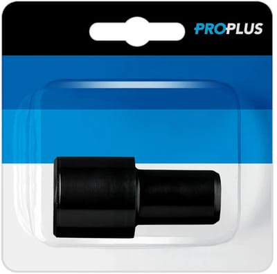 ProPlus Duurzaam Overgangsstuk - Ø28 mm naar Ø19 mm - PE Zwart Blister