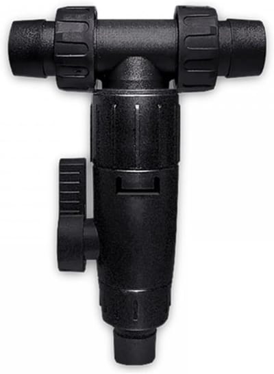 3-weg ventiel - T waterverversingsaansluiting - 3-weg waterstroomregelventiel voor aquaria - 12 mm/16 mm - aquariumaccessoires