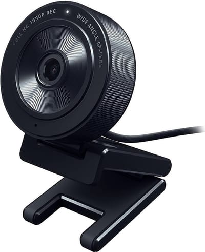 Webcam voor PC - Streaming Camera - Full HD - Rond - Zwart