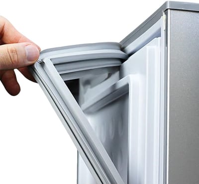 Koelkast Deurpakking - Rubberen Afdichting Vriezer - Voedsel Vers Houden - Magnetische Rubber Strip - Aangepast - Zwart