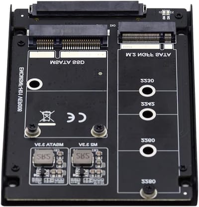 Dual MSATA NGFF JBOD Raid0 Span Bridge naar SATA Combo 2.5 inch HDD Behuizing voor SSD en harde schijven