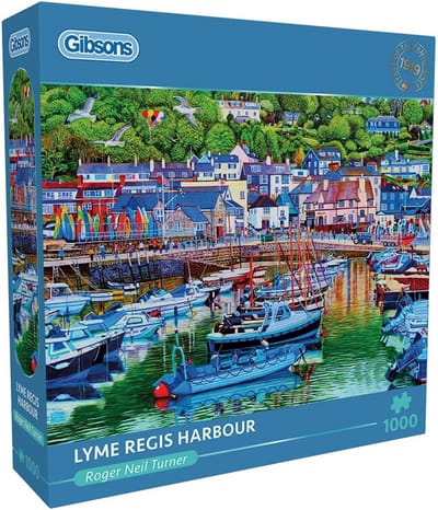 Mooie Legpuzzel van een Haven in Lyme Regis 1000 Stukjes voor Volwassenen