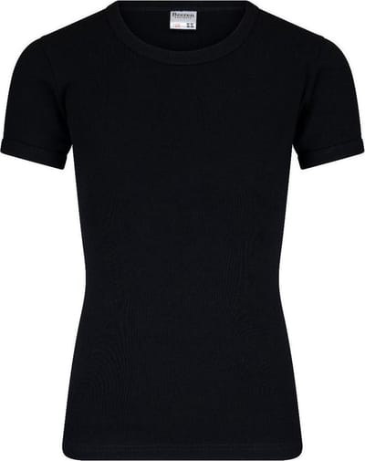 Beeren Bodywear Jongens T-shirt - Zwart - Maat 128