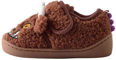Next - Jongens - Gruffalo-pantoffels met kuipzool - Bruin