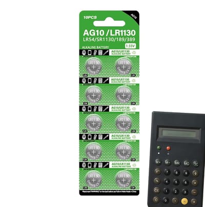 Knoopcel Batterijen - Kleine Batterijen Set - Apparaten Voeden - Anti-Reductie Technologie - 1.2 x 0.3 cm