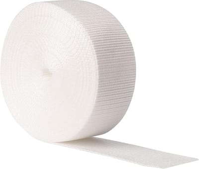 Zwaar Singelband - Bagageband Vervoerband - Rugzak Bevestigen - Sterk Polypropyleen Materiaal - 38mm Breed 3 Meter - Zwart