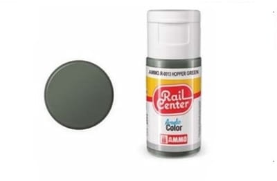 AMMO by Mig Jimenez Hobbyverf Acrylverf - MIG R0013 Rail Center - Hopper Green - Acryl - 15ml Verf flesje - 15 ml