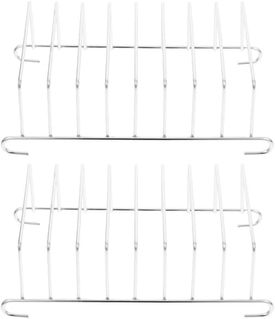Dailygoods- Broodhouder - 2x Roestvrij Stalen Bakplaten - Airfryer