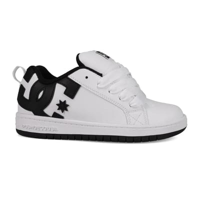 Dc Shoes Court Graffik Schoenen Wit EU 34 1/2 Kinderen