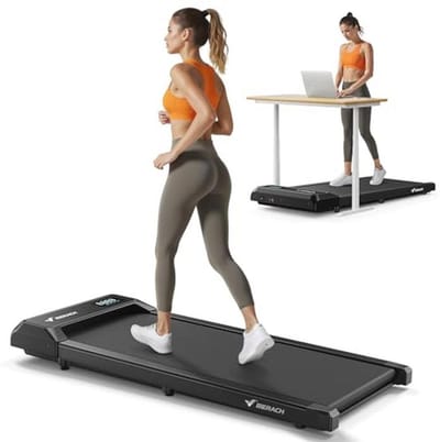 3-in-1 Wandelmachine en Hardloopband Voor Thuis - Compacte en Lichte Fitnessoplossing met Afstandsbediening en LED Display