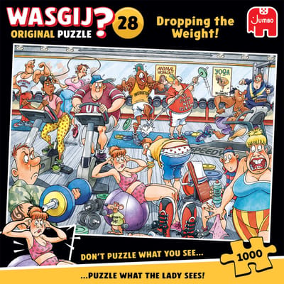 Wasgij Original 28 - Dropping The Weight! - 1000 stukjes