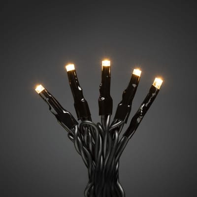 Kerstboomverlichting voor buiten - 600 LEDs - 2200K Extra warm wit - 42 meter - Kerstverlichting - Lichtsnoer