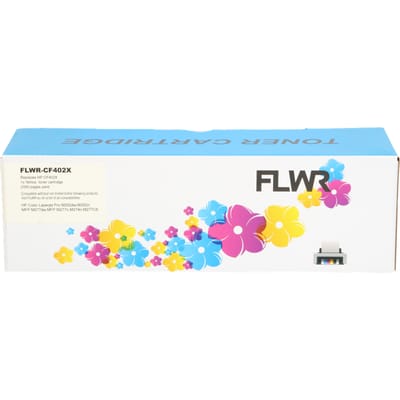 FLWR - Toner / 201X / Geel - Geschikt voor HP