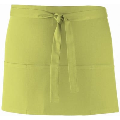 Premier Dames/Dames Kleuren 3 Zakschort / Werkkleding (Pakket van 2) (Kalk)