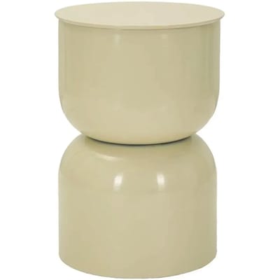 Bijzettafel Oyi End Table Cream Ø 31×46 cm