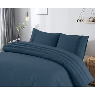 Dreamhouse Dekbedovertrek Bali Blauw - Eenpersoons 140 x 200/220 cm + 1 kussensloop