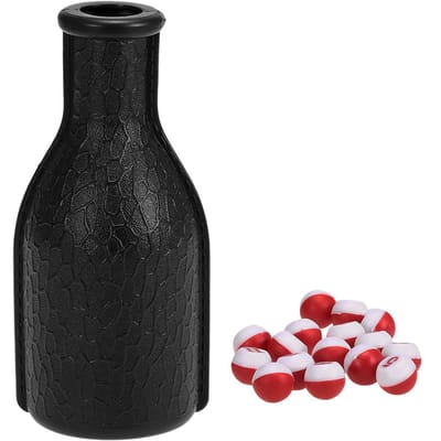 Biljart Tally Fles Plastic Pool Shaker Fles Kelly Pil Pool Biljart Depot Fles met 16 zwart