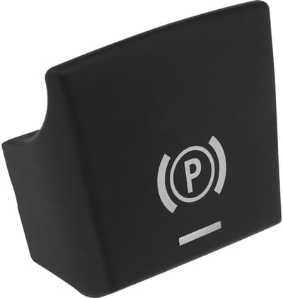 Solidchoice - Dailygoody - Parkeerrem Schakelaar - Auto Trim Console - Zwart - Handrem Knop - Compatibel met 5 Serie - OE-nummers 61316822518 61316822519