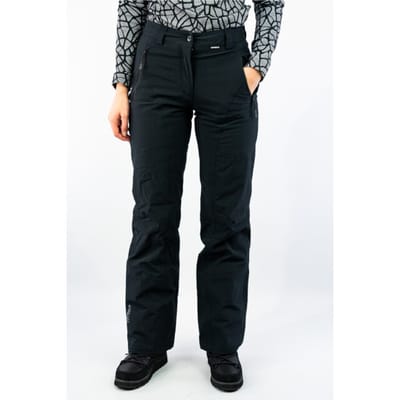 ICEPEAK FREYUNG Vrouwen Wintersportbroek ZWART