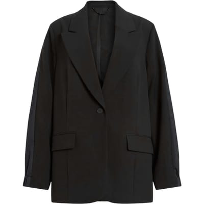 AllSaints Alassett Blazer Black Taglia: 4 | Blazers Outlet | Donna | Nero