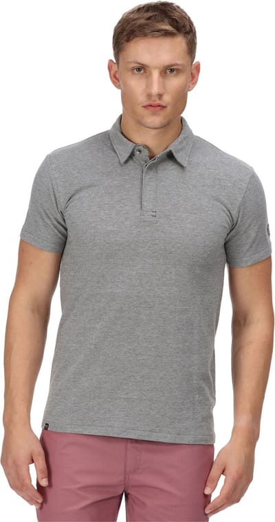 Het Regatta Thiago poloshirt met korte mouwen - heren - Coolweave - katoen - Groen