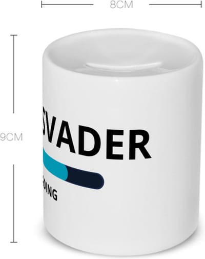 Akyol - bonusvader loading Spaarpot - Papa - ochtendkoffie laden - vader cadeautjes - vaderdag - verjaardagscadeau - verjaardag - cadeau - geschenk - kado - gift - vader artikelen - 350 ML inhoud