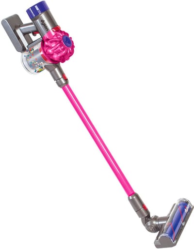 Casdon Dyson Steelstofzuiger Draadloos Roze - Speelgoed Stofzuiger