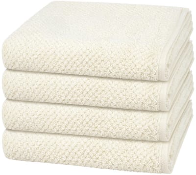 Cawö Sonstiges 4 X handdoek - in set 4 pack Pure