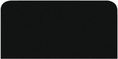 Vloerplaat Houtkachel - Zwart Staal - 1000x500mm - Tot 600° - 2mm gepoedercoat staal
