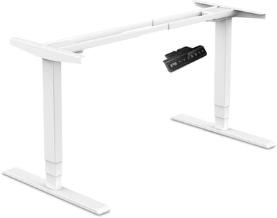 CAVO Tafelonderstel TG1-80 wit elektrisch in hoogte verstelbaar 590-1240 mm breedteverstelling 1080-1600 mm draagvermogen 80 kg