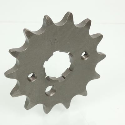 Pignon de sortie de boite Sifam pour moto Kawasaki 300 KLX R 14 dents pas 520