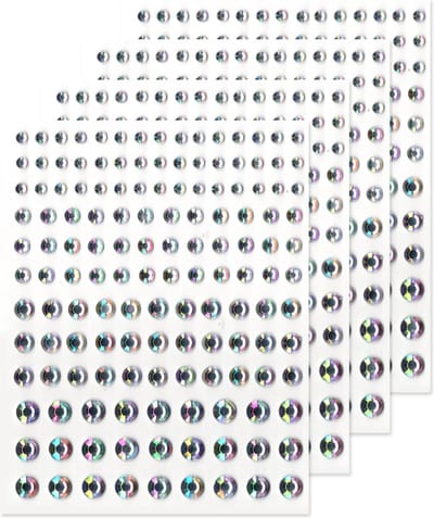 Glitter steentjes - Face Jewels - Diamant Glitter Steentjes - Zelfklevend - Makkelijk te Verwijderen - 4 pack