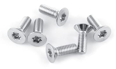 50 stuks M4 Pan Head Schroeven van RVS, Stervormige Aandrijving, Verzonken Machine Schroeven voor Diverse Toepassingen