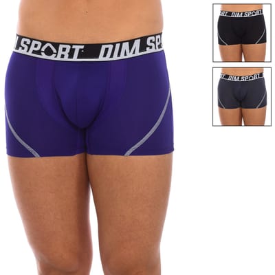 Pack-3 Boxershorts aus atmungsaktivem Stoff D08EW Herren