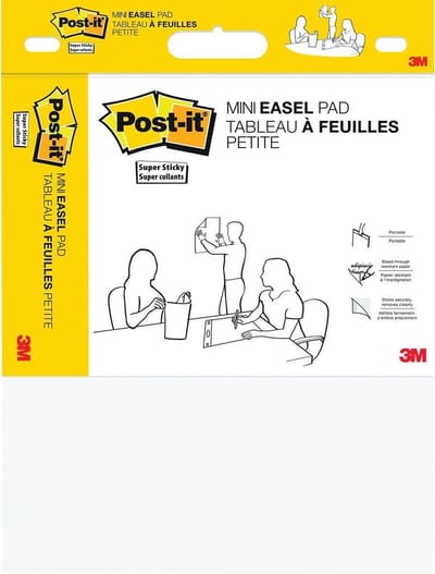 Post-it mini meeting chart | ft 45 | 7 cm x 38 | 1 cm | blanco