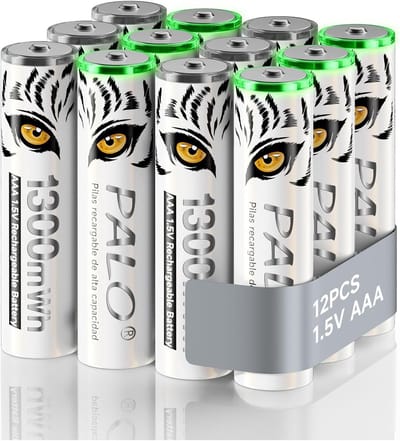 Oplaadbare Batterijen - AAA Energiecellen - Apparaten Voeden - Stabiele 1.5V Uitgang - 1300mWh Capaciteit