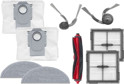 Replacements® onderdelenset geschikt voor Roborock Q10 Series (Q10 / Q10 S5 / Q10 S5+ / Q10 VF / Q10 VF+ / Q10 V / Q10 V+)