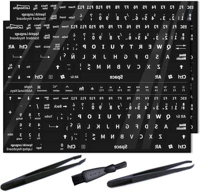 Vervangende Zwarte Stickers voor Standaard Toetsenborden en Laptops - Perfecte Pasvorm, Duurzaam en Esthetisch