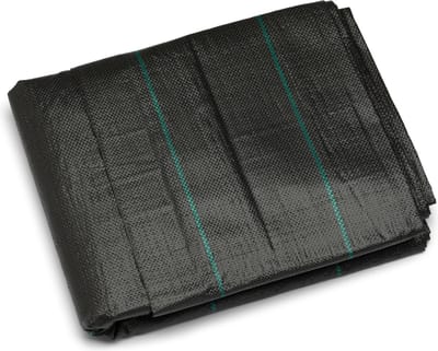 Green Turtle Anti-Worteldoek 2m x 3m - Zwart - Premium kwaliteit Gronddoek - Kunstgras Stabilisatiedoek