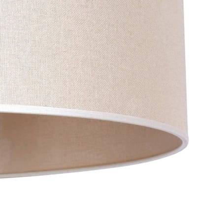 Duolla Lampenkap Roller, beige, Ø 13 cm, hoogte 15 cm