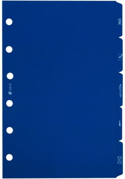 Succes senior XS/S16 - tabbladen blauw