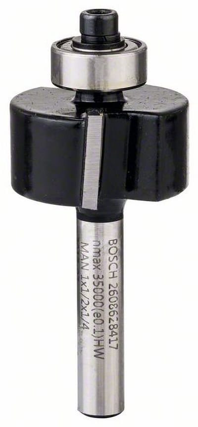 Bosch Accessories 2608628417 Sponningfrees Wolfraamcarbide Lengte 54 mm Afmeting, Ø 25.4 mm Werklengte 12.4 mm Schachtdiameter 6.35 mm 1 stuks