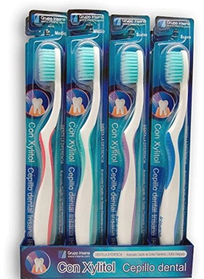 Tandenborstel met Xylitol en Actieve Kool - Medium