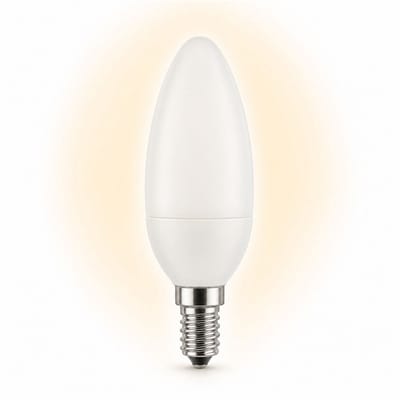 1x Kaarslamp Spaarlamp E14 - 11W - Daglicht (6400K) - 660 lm - 10 jaar - Niet Dimbaar