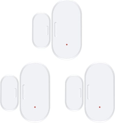 Deur en raamsensor - Draadloze detector - Smart home beveiliging - Zigbee 3.0 connectiviteit - 3 stuks - Wit