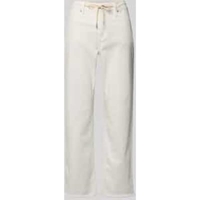 straight fit jeans van katoenmix model 'KAROLIN'